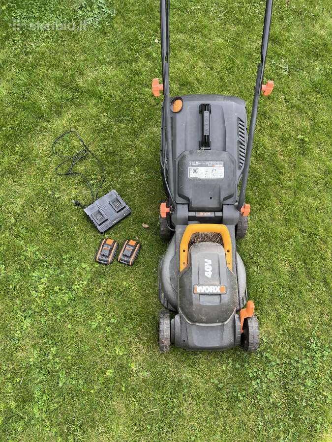 Akumuliatorinė vejapjovė Worx Wg779e - nuotraukos Nr. 3