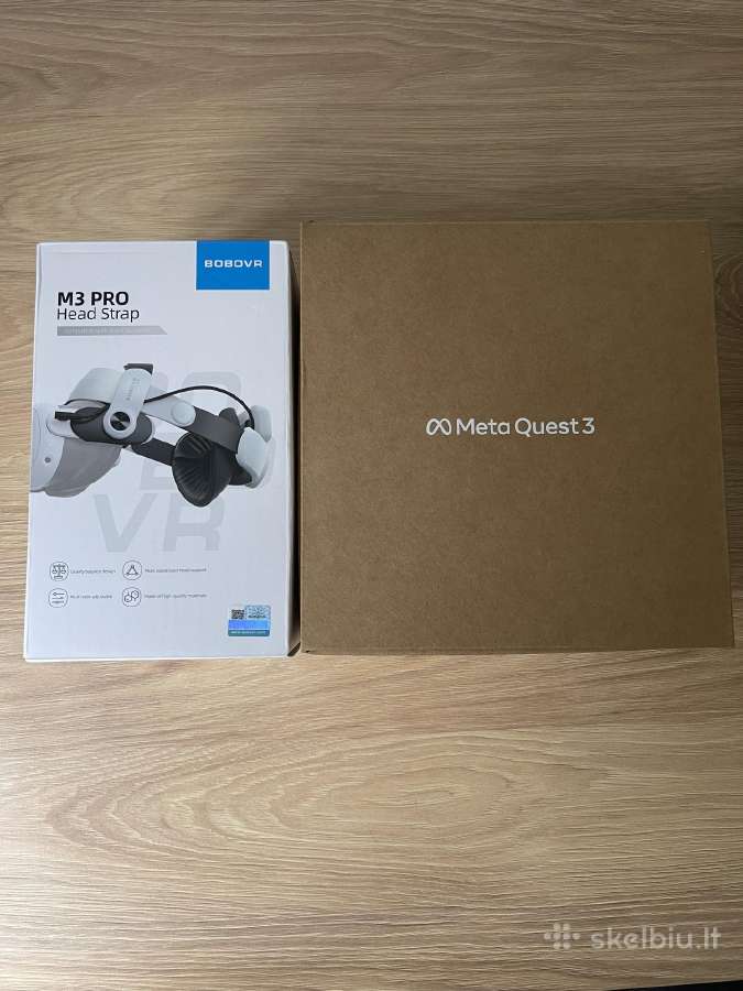 Parduodu Meta Quest 3 128 GB subobovr M3 Pro - nuotraukos Nr. 11