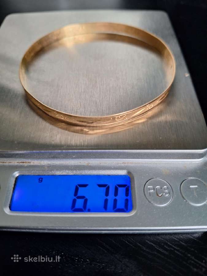 Parduodu auksines bangle apyrankes - nuotraukos Nr. 2