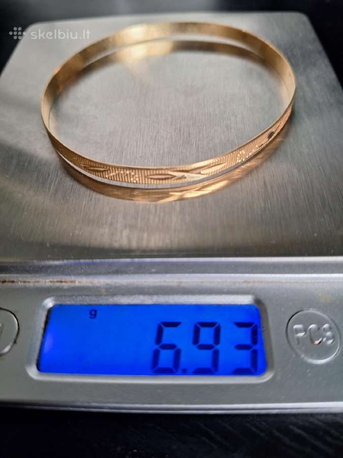 Parduodu auksines bangle apyrankes - nuotraukos Nr. 3
