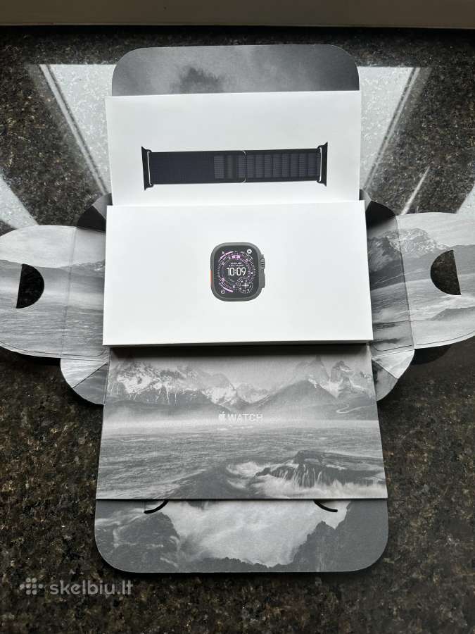 Apple Watch Ultra 3 Black, Naujas, garantija - nuotraukos Nr. 2