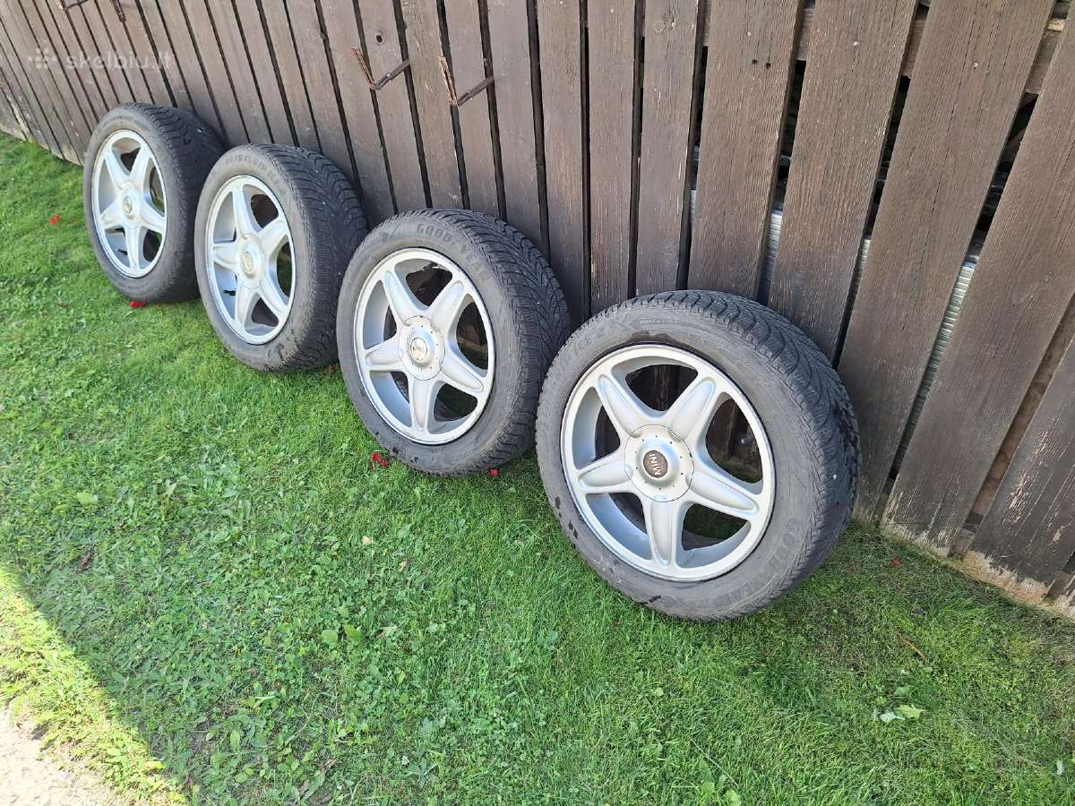 R16 ratlankiai su žieminėmis padangomis - nuotraukos Nr. 2