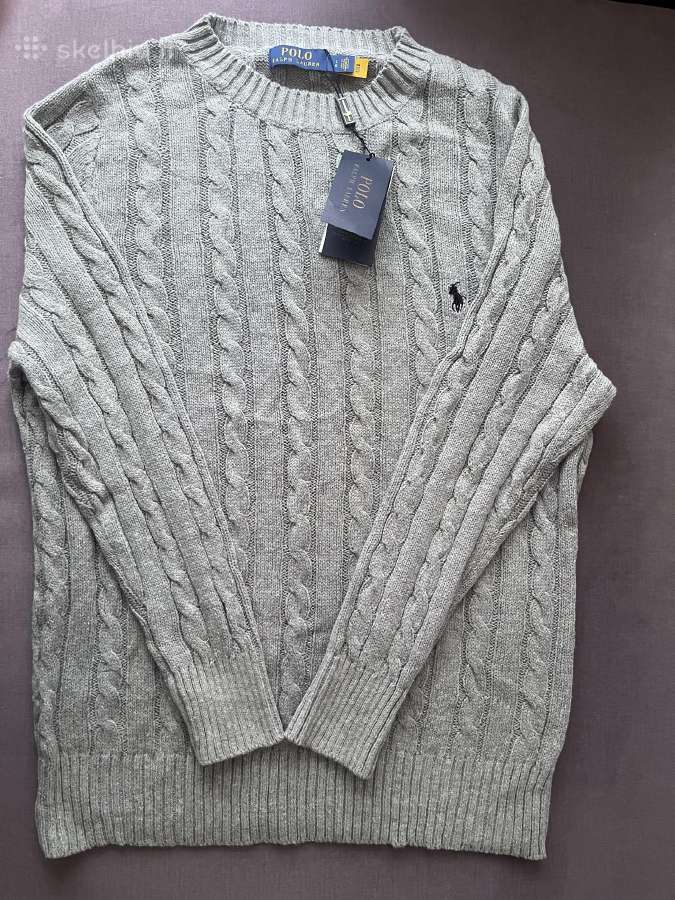 Pilkas vyriškas Ralph Lauren megztukas - nuotraukos Nr. 2