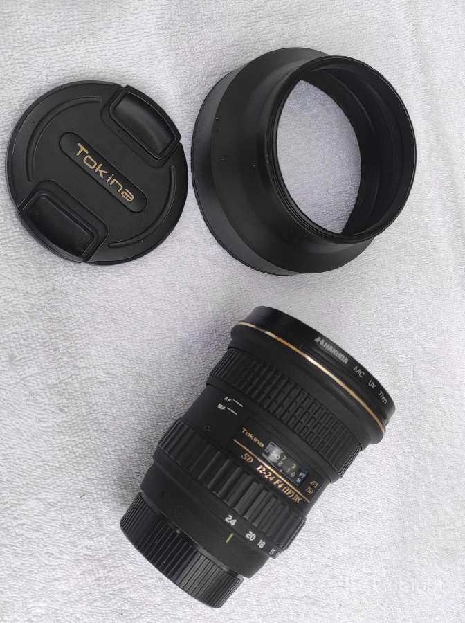 Profesionalus objektyvas Tokina Sd 12–24 F4 (if)dx - nuotraukos Nr. 2