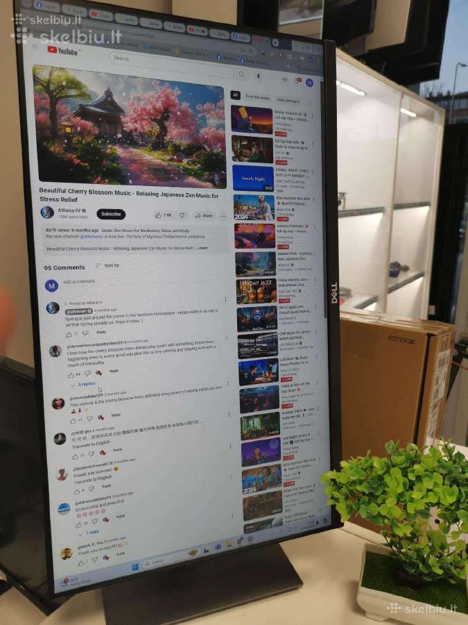 Dell P2419h monitorius su Garantija! - nuotraukos Nr. 3