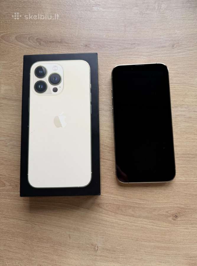 iPhone 13 Pro 256gb Gold - nuotraukos Nr. 12