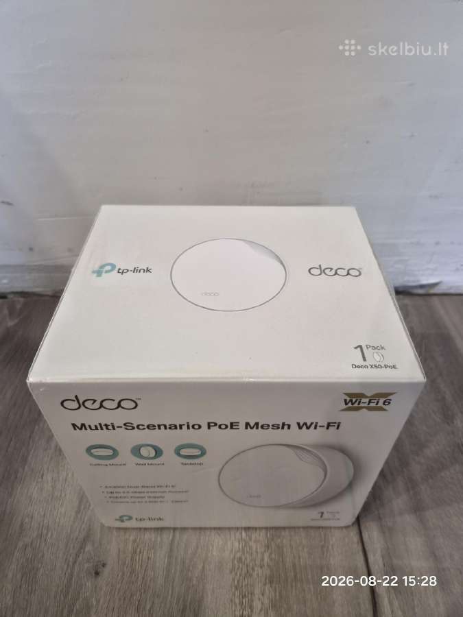 Tp-link Deco X50-poe Wi-fi - nuotraukos Nr. 2