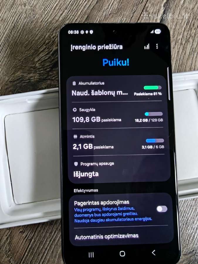 Samsung Galaxy S21 Fe - nuotraukos Nr. 3