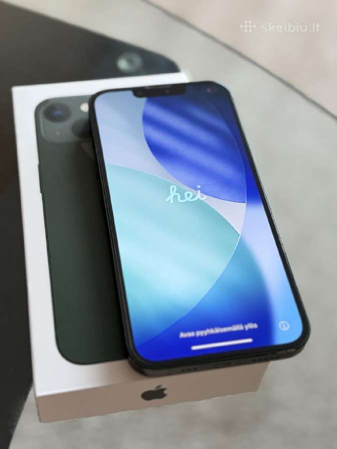 Parduodamas iPhone 13 128gb Green - nuotraukos Nr. 2