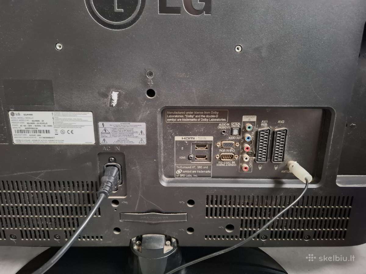LG 32lh4000-za LCD televizorius - nuotraukos Nr. 4