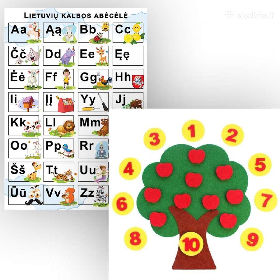 Mažųjų atradėjų edukacinis rinkinys: abėcėlė, skai - nuotraukos Nr. 4