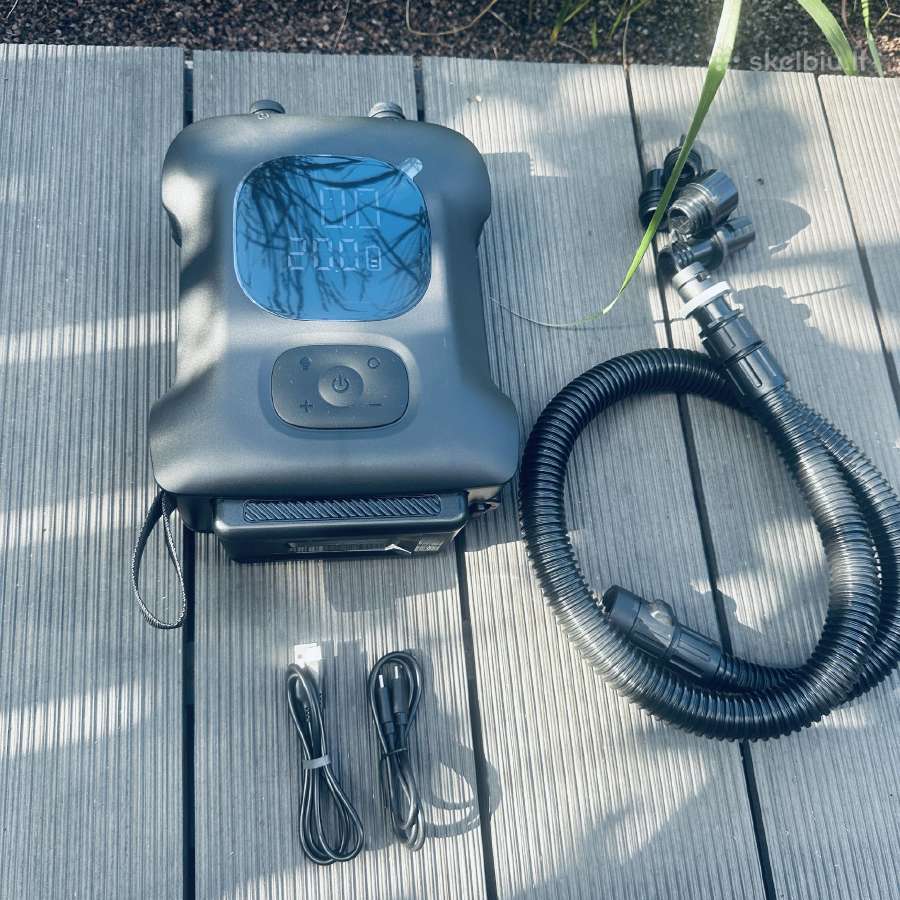 Sup Nešiojama Oro pompa iki 20psi ir Powerbank - nuotraukos Nr. 3