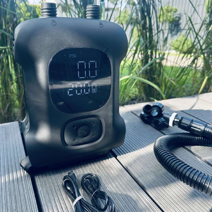 Sup Nešiojama Oro pompa iki 20psi ir Powerbank - nuotraukos Nr. 7