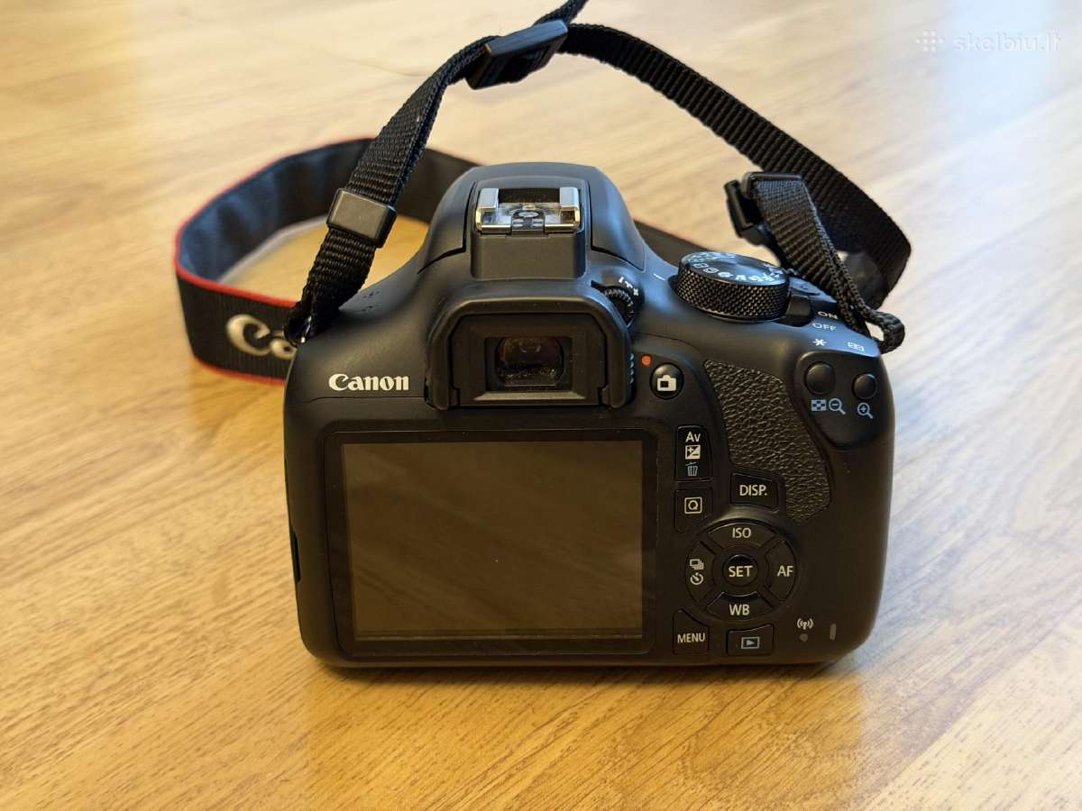 Canon EOS 1300d / WiFi / 18-55mm / 7k kadrų - nuotraukos Nr. 6