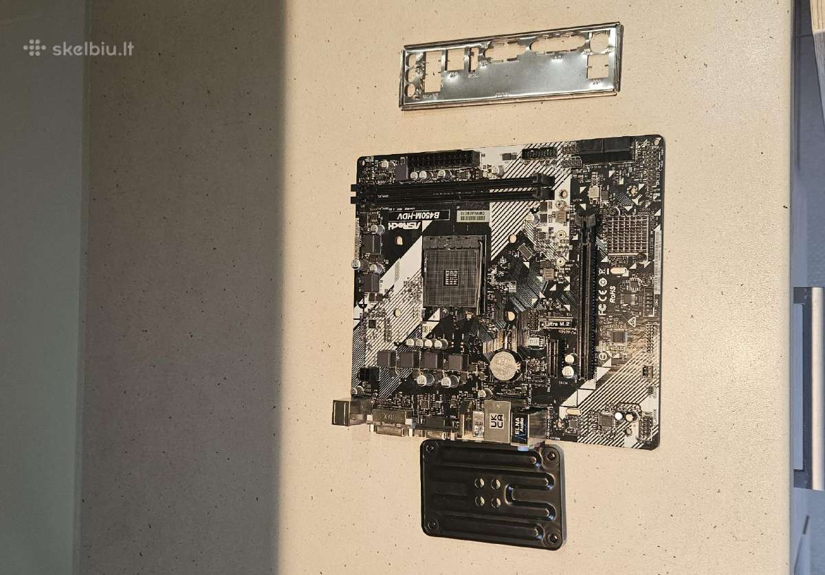 Asrock b450 hdv 4.0 - nuotraukos Nr. 2
