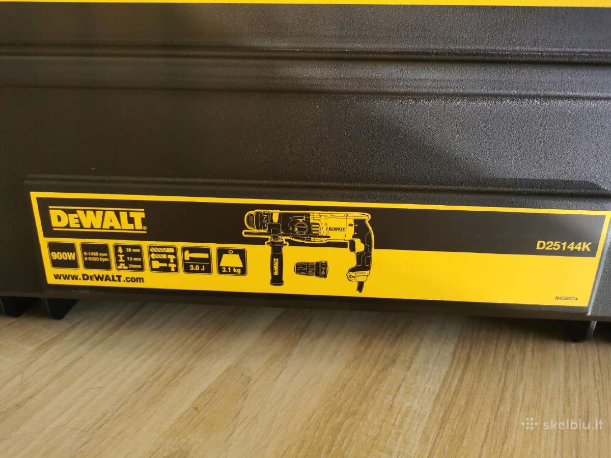 Naujas dewalt perforatorius D25144k - nuotraukos Nr. 2