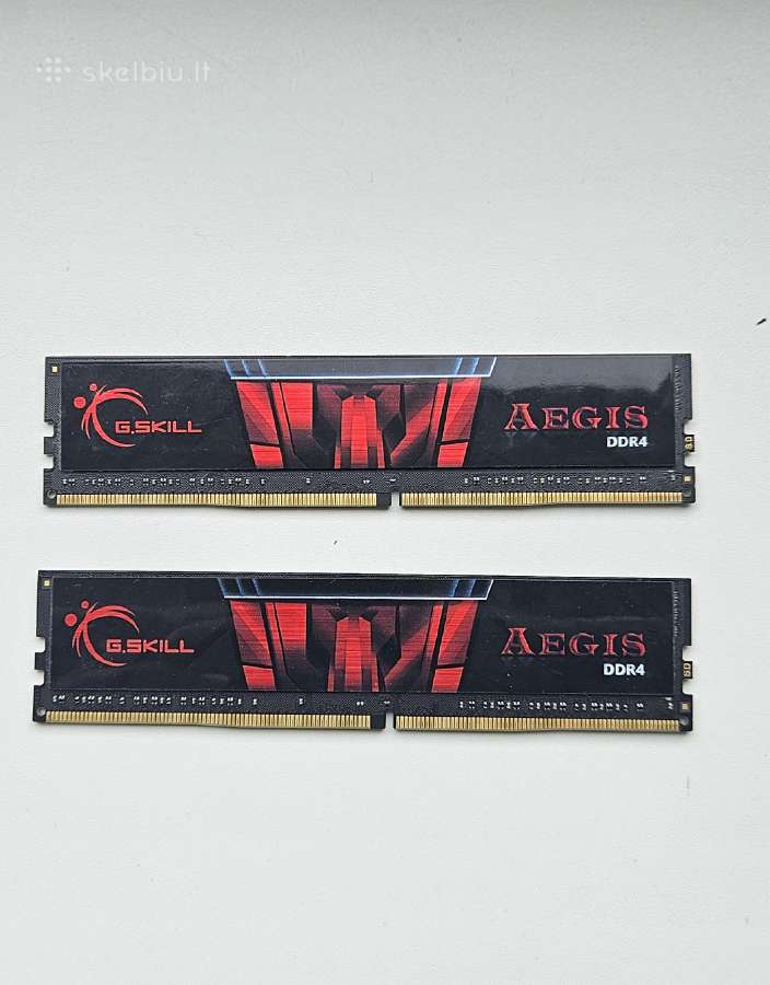 G Skill Aegis, 16 GB, Ddr4 2666mhz, cl19 - nuotraukos Nr. 2