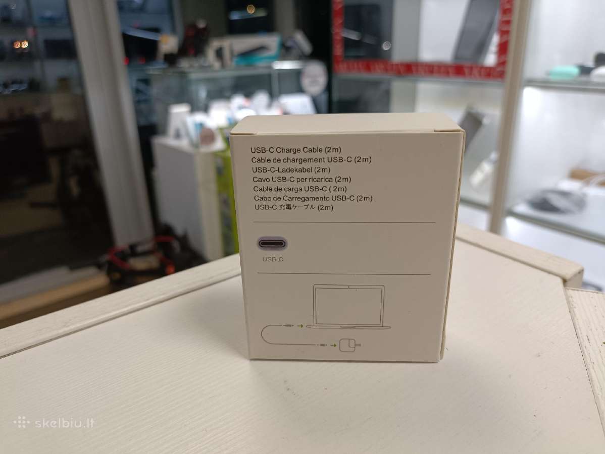 Naujas Type-c to Type-c Usb C laidas 2m. - nuotraukos Nr. 4