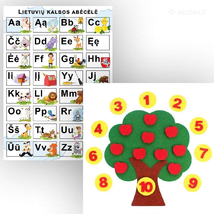Mažųjų atradėjų edukacinis rinkinys: abėcėlė, skai - nuotraukos Nr. 4