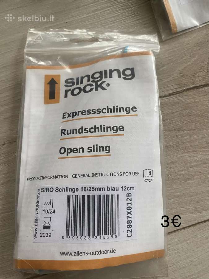Parduodama Singing Rock alpinizmo įranga - nuotraukos Nr. 10