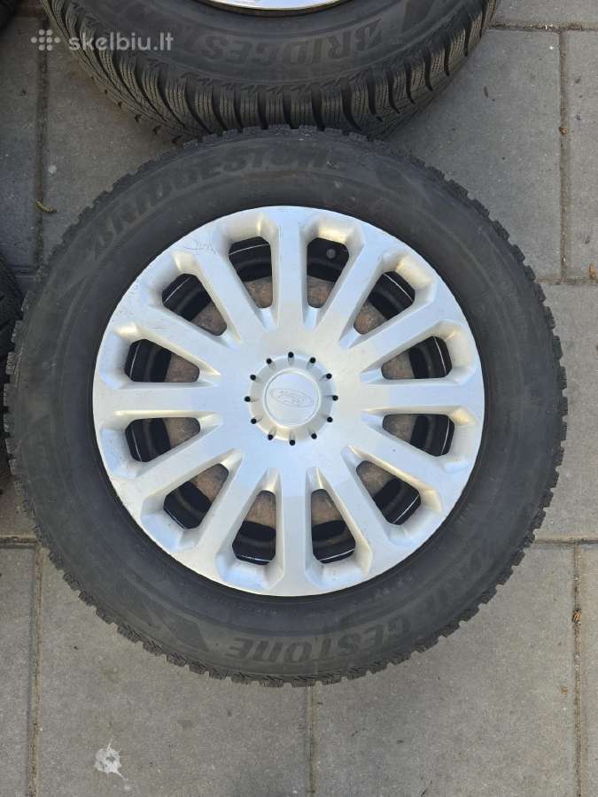 Plieniniai R15 ratlankiai ratų gaubtai padangos - nuotraukos Nr. 6