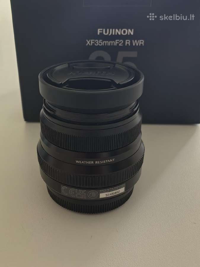 Fujifilm fujinon Xf 35mm F2 R WR objektyvas - nuotraukos Nr. 3
