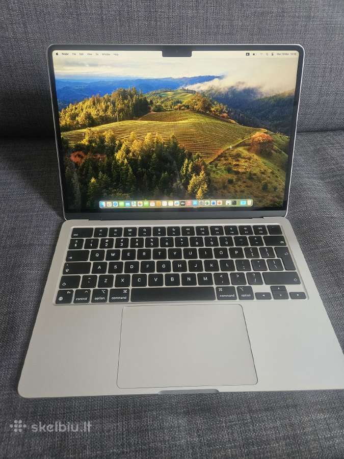 Apple MacBook Air M3 13,6 colio su 7 krovimais - nuotraukos Nr. 2
