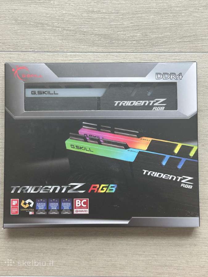 G.skill Trident Z Rgb Series Ddr4 32gb (2x16gb) - nuotraukos Nr. 3