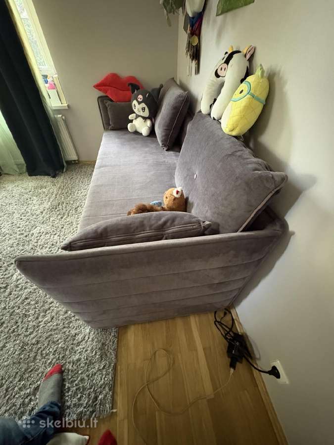 Parduodama sofa lova jore 3 - nuotraukos Nr. 4