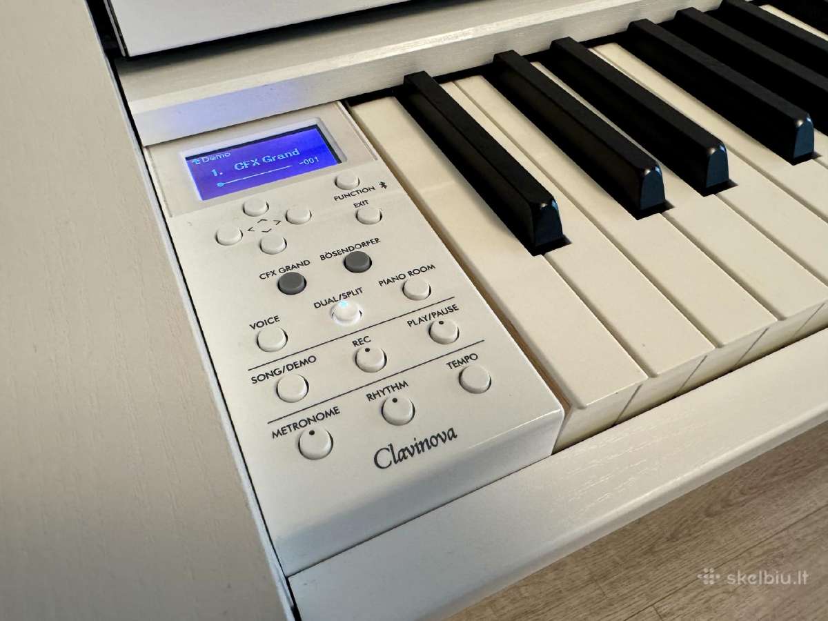 Yamaha Clavinova Clp-745wh skaitmeninis pianinas - nuotraukos Nr. 6
