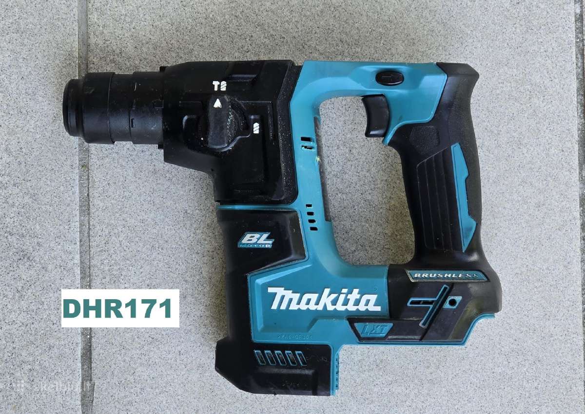 Makita perforatorius ir uždedamas siurblys - nuotraukos Nr. 4