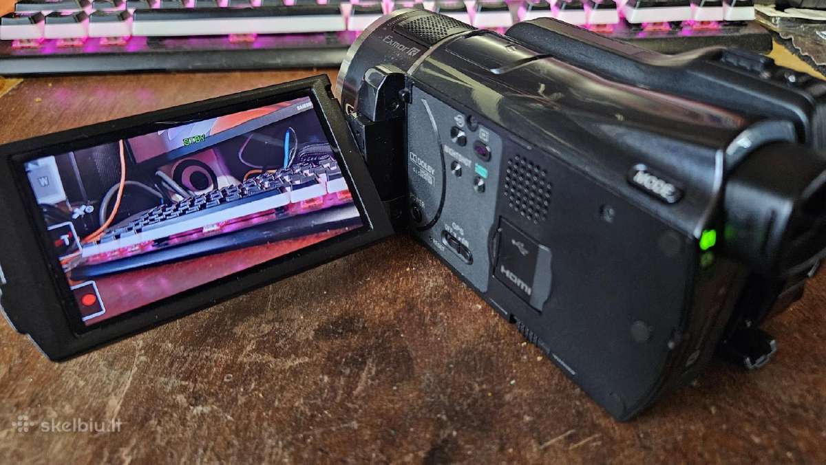 Sony Hdr-xr550v 240gb kamera - nuotraukos Nr. 2