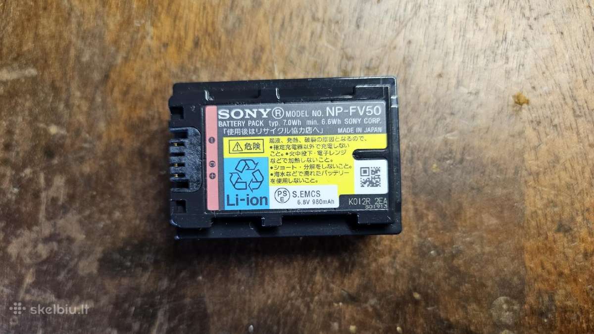 Sony Hdr-xr550v 240gb kamera - nuotraukos Nr. 6