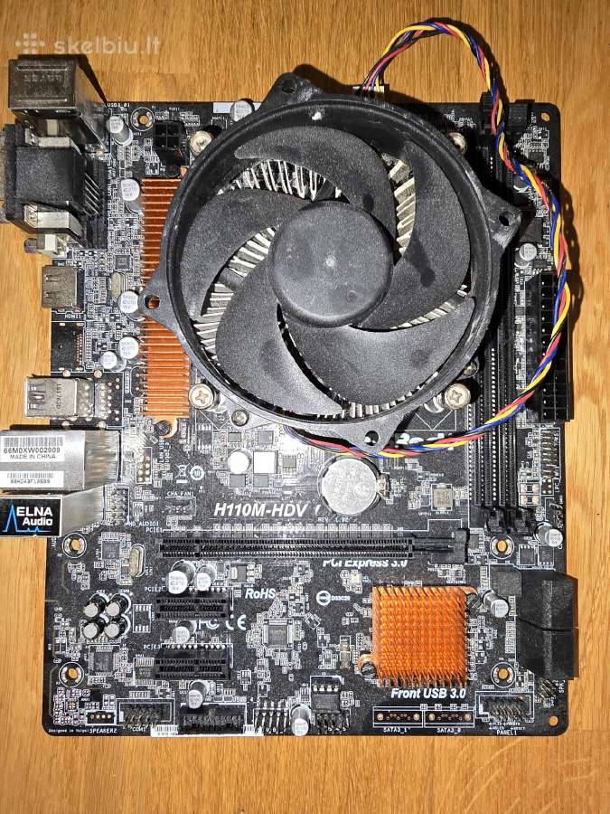 Motherboard Asrock H110m-hdv - nuotraukos Nr. 3