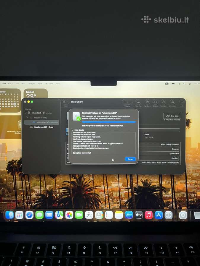 MacBook Air 13.6 M2 1tb/16gb - nuotraukos Nr. 17