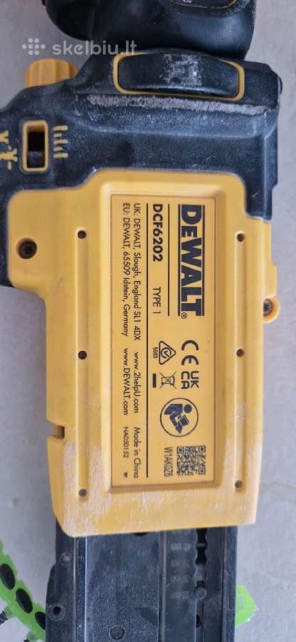 Dewalt Dcf620 gipskartonio suktuvas - nuotraukos Nr. 3