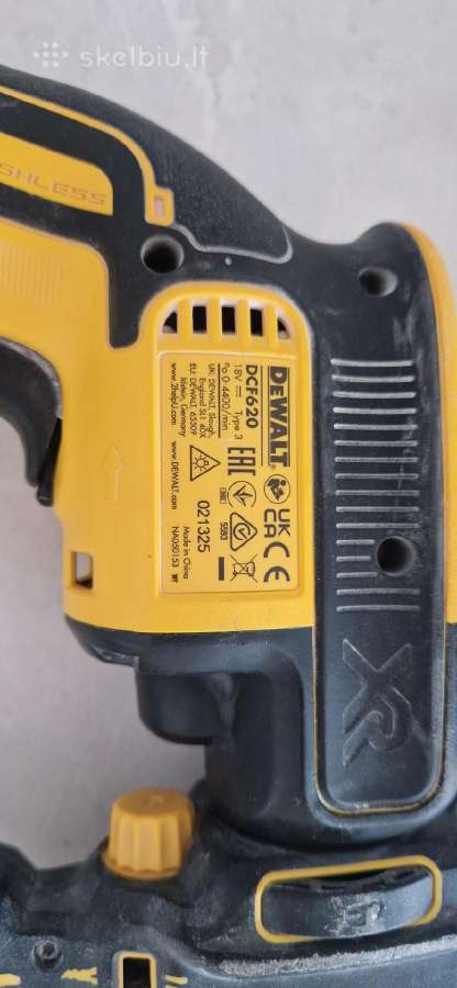 Dewalt Dcf620 gipskartonio suktuvas - nuotraukos Nr. 2