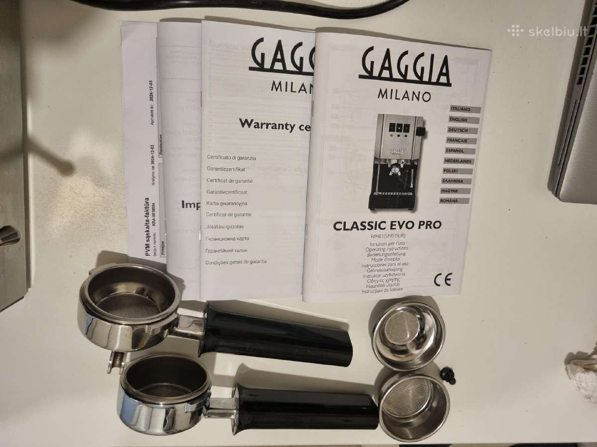 Gaggia Classic EVO Pro - nuotraukos Nr. 4
