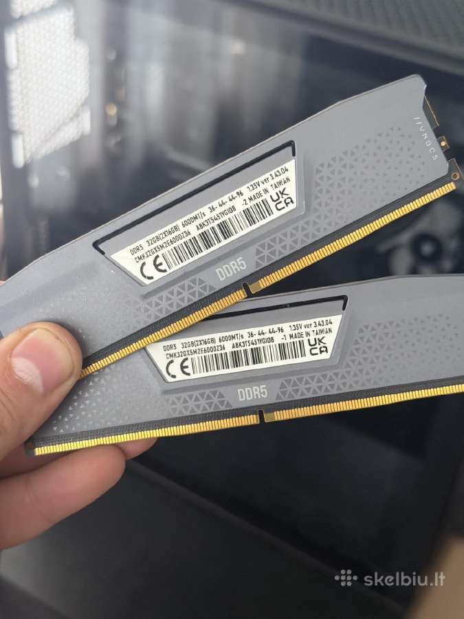 Vengeance Ddr5 RAM 6000 2x16 GB - nuotraukos Nr. 2