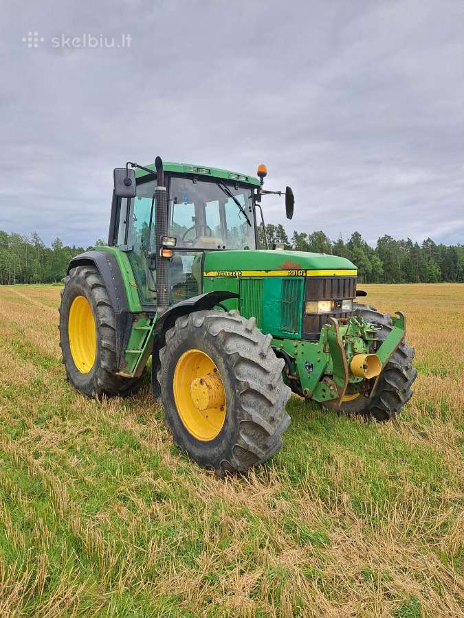 Traktorius john deere 6910 su oru, be PVM - nuotraukos Nr. 7
