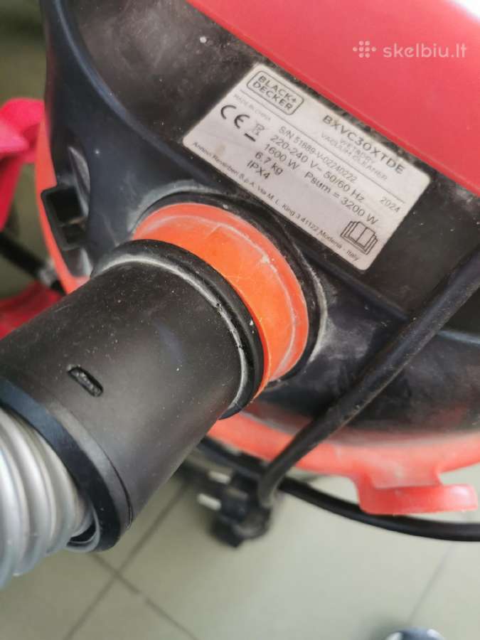 Statybinis siurblys blackdecker - nuotraukos Nr. 3