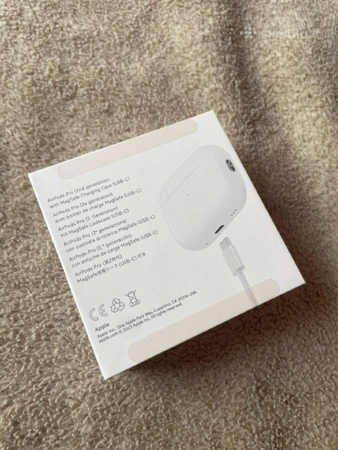 Naujos originalios Airpods Pro 2 - nuotraukos Nr. 7