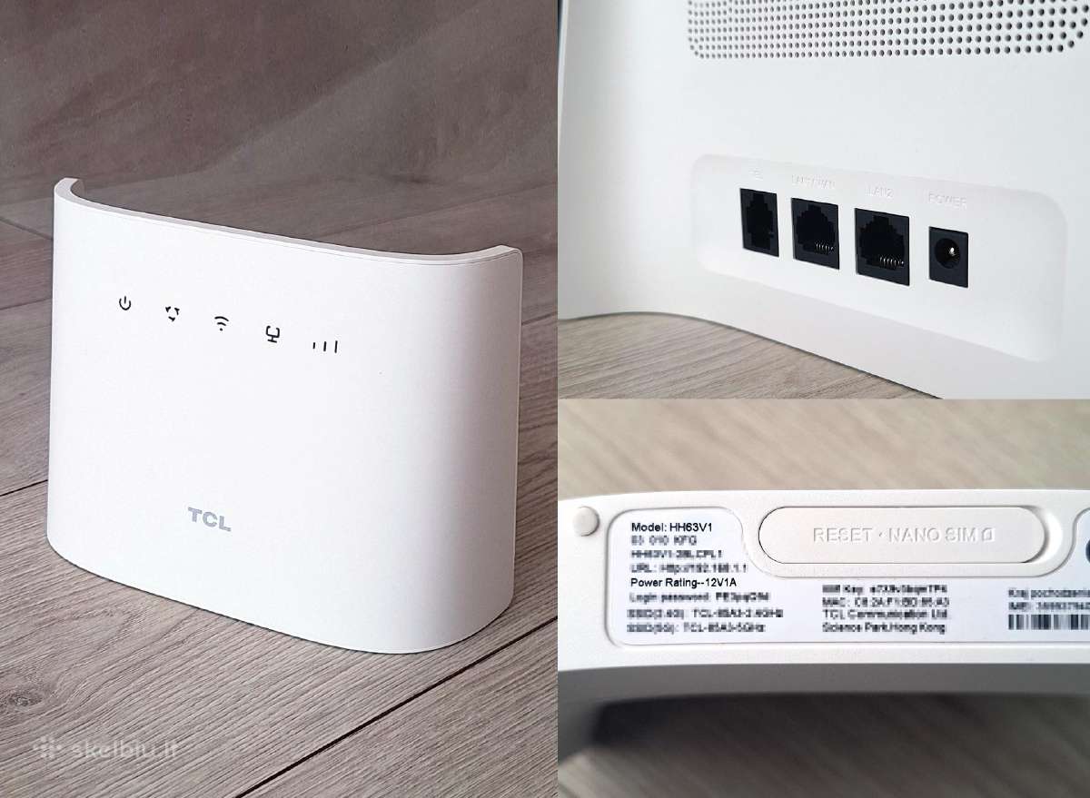 4G modemas maršrutizatorius Huawei Zte Tcl Alcatel - nuotraukos Nr. 3