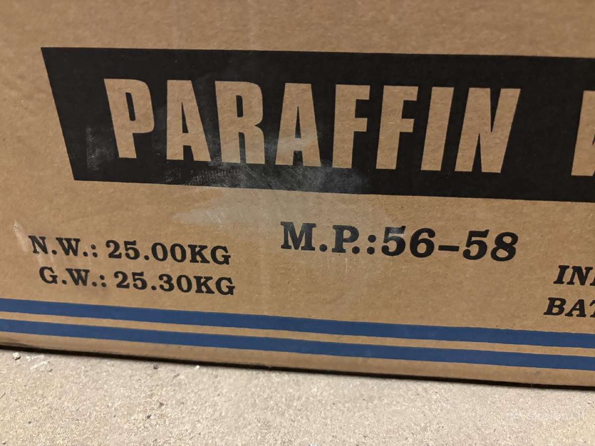 Parafinas žvakių gamybai 56/58 C - nuotraukos Nr. 3