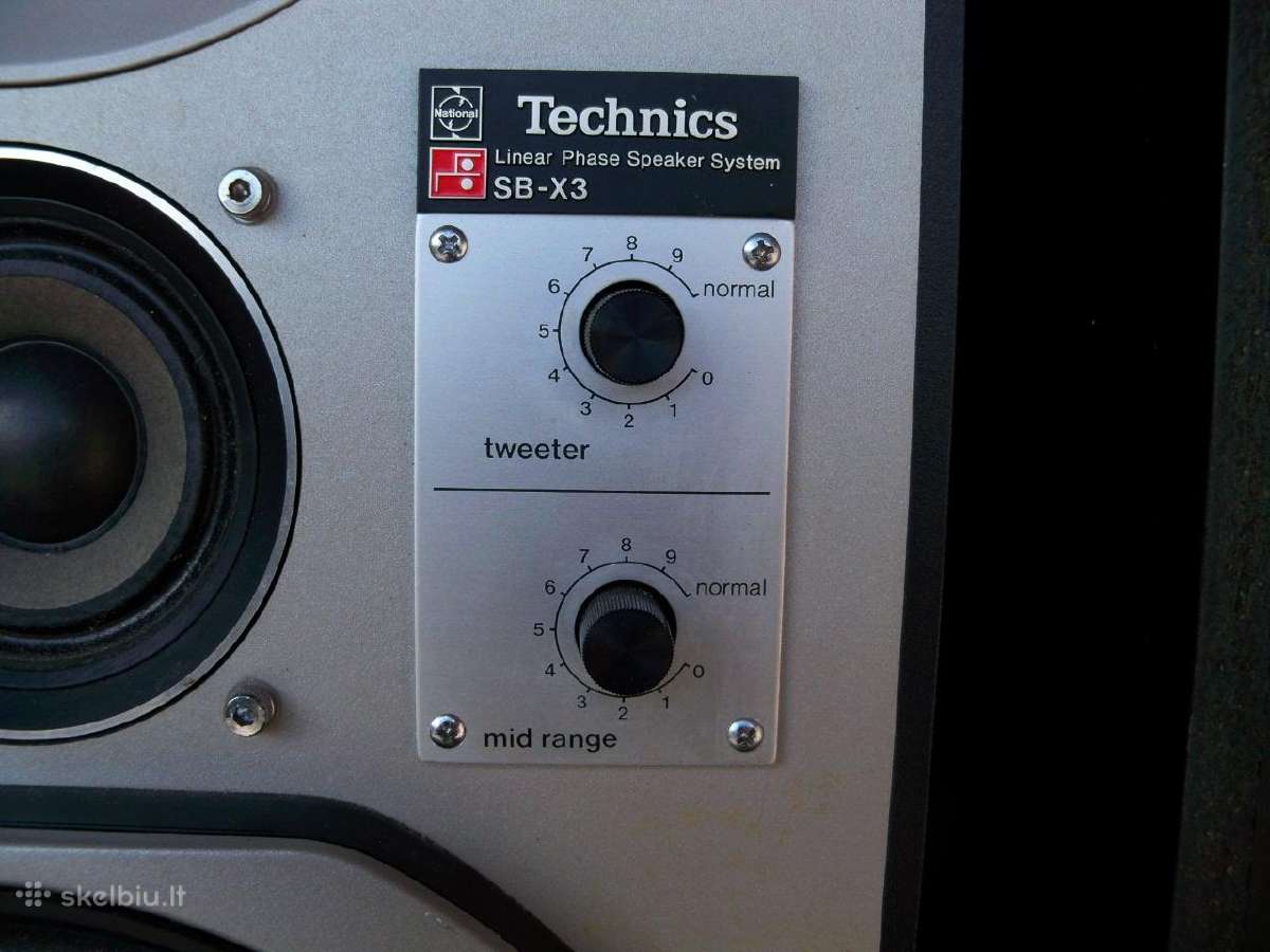 Technics SB-ca 1000. SB-x1. SB-x3. Report. - nuotraukos Nr. 24