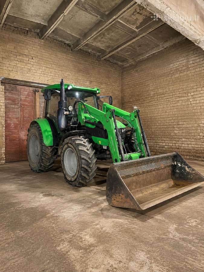 Deutz-fahr traktorius su frontaliniu krautuvu - nuotraukos Nr. 2