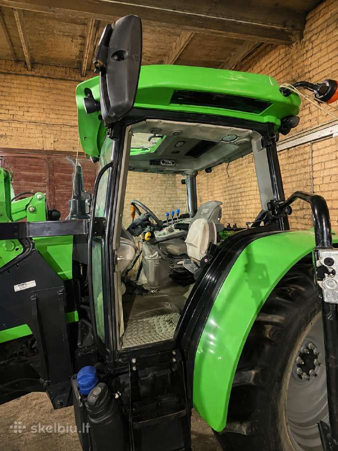 Deutz-fahr traktorius su frontaliniu krautuvu - nuotraukos Nr. 4