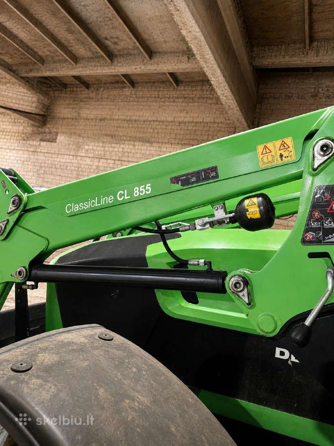 Deutz-fahr traktorius su frontaliniu krautuvu - nuotraukos Nr. 5