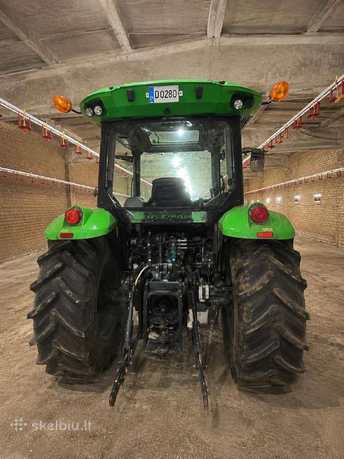 Deutz-fahr traktorius su frontaliniu krautuvu - nuotraukos Nr. 6
