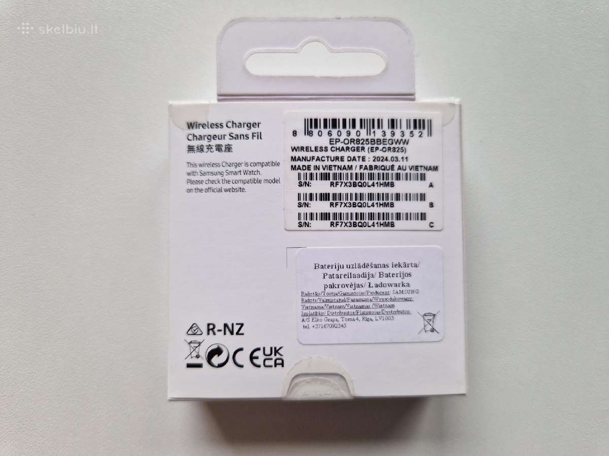 Naujas Galaxy Watch 4 įkroviklis Ep-or825 - nuotraukos Nr. 2